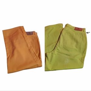 LAUREN JEANS CO 🧡💚 capris